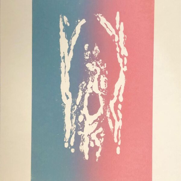 Happiness Is Truly Simple | Etiching on lino, Relief inks on paper |51x41x2.5cm| 2025