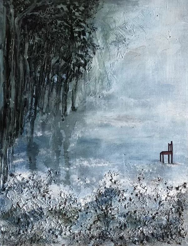 Be My Guest | Acrylic on canvas | 45.7cm x 35.6cm | 2021
