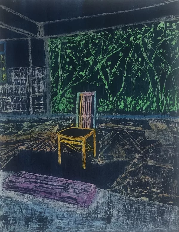 Be My Guest | Acrylic on canvas | 45.7cm x 35.6cm | 2021
