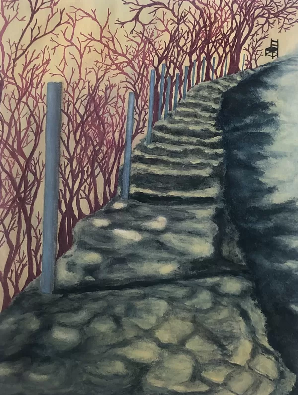 Be My Guest | Acrylic on canvas | 45.7cm x 35.6cm | 2021