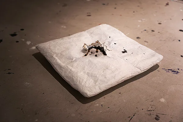 Echoes of the Invisible.| Paper|39x39x4cm|2026