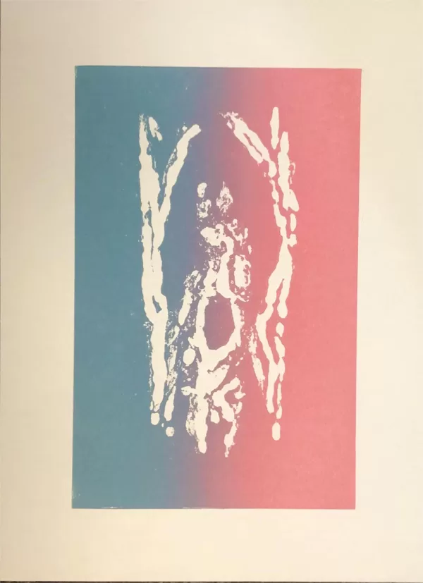Happiness Is Truly Simple | Etiching on lino, Relief inks on paper |51x41x2.5cm| 2025